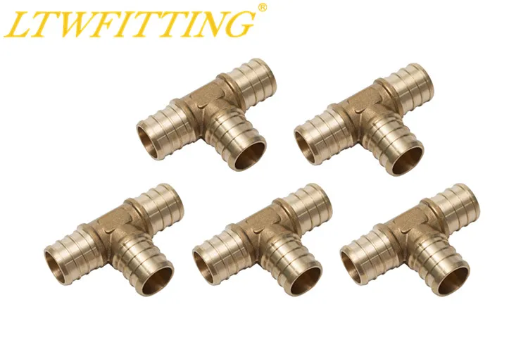 Тройники без свинца LTWFITTING 3/4 &quotx 3/4&quot x &quot латунный фитинг для обжимных труб из