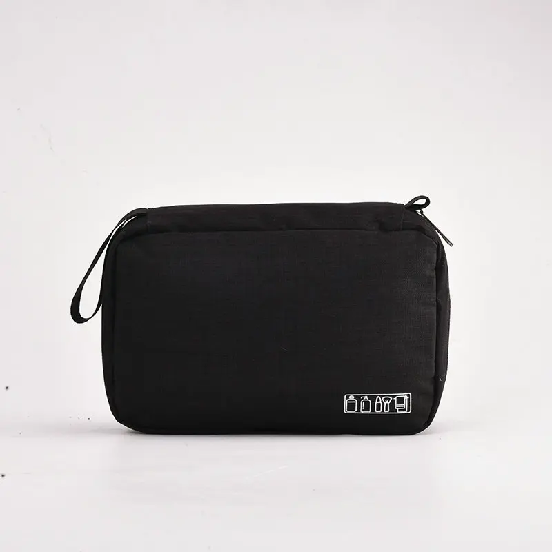 Black Toiletry Bag Soperwillton подвесная дорожная косметичка для мужчин и женщин, косметичка, косметичка, органайзер для ванной и душа, туалетные принадлежности#9002 - Цвет: Black Toiletry Bag