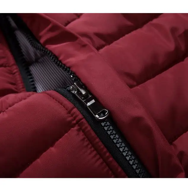 Parka Men Winter Jacket Cotton Padded Warm thicken Short coat Clothing Stand Collar Male Solid 5XL | Мужская одежда