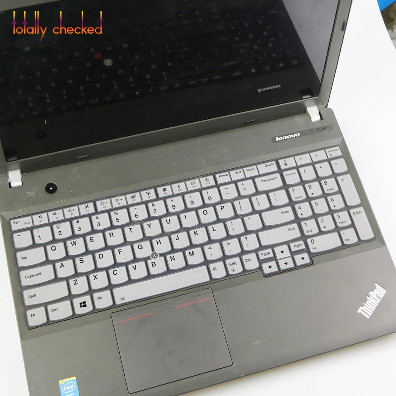 Силиконовая клавиатура для ноутбука L580 15 ''для lenovo ThinkPad T590 E590 P51S P52S E580 T570 T580 15,6 дюймов