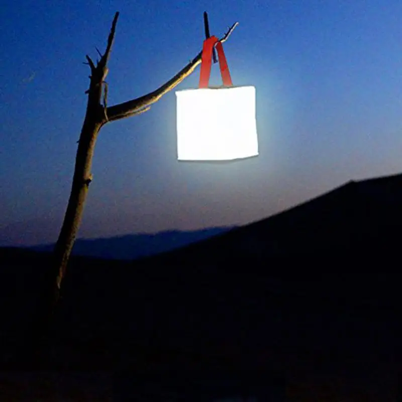LuminAID PackLite 12 надувной Солнечный Фонарь складной телескопический фонарь