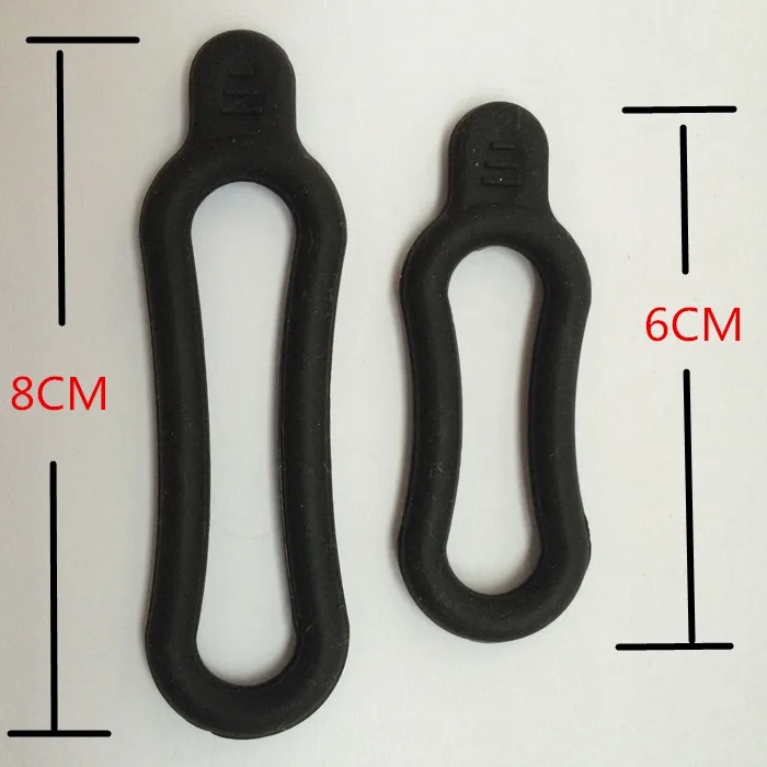 10 пар резиновых колец Аксессуары для велосипеда велосипед держатель света