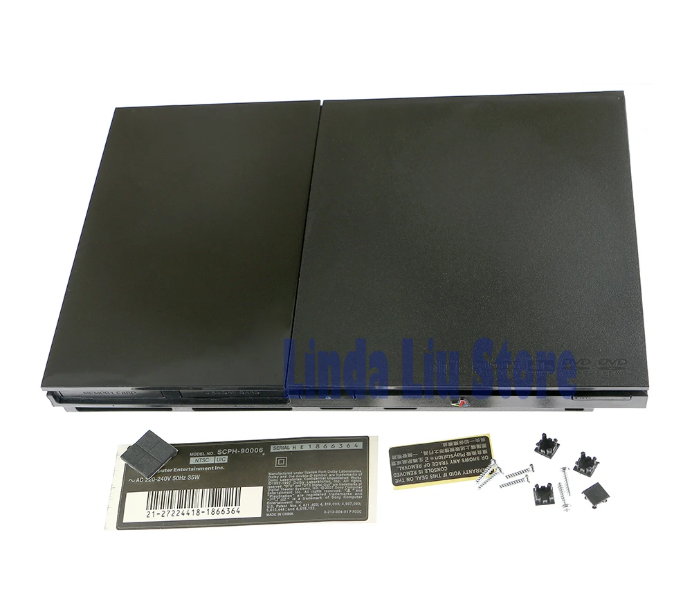 3 шт./лот 9 Вт 90000 9000X чехол с полным корпусом для PS2 Slim консоли этикеткой|case for|case