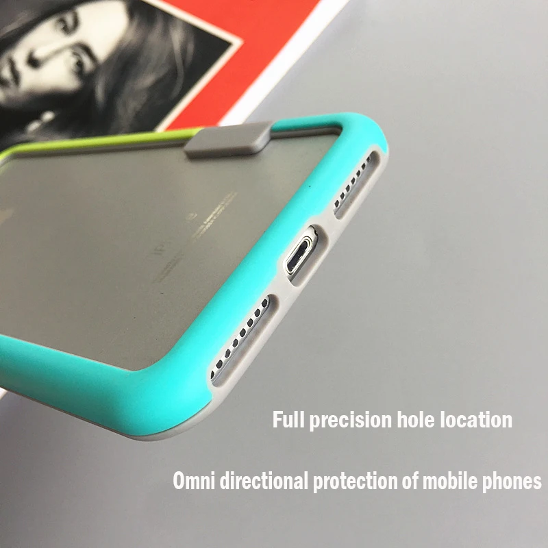 XinWen противоударный роскошный оригинальный чехол для apple iphone7 7 s 4 PC Macio frame de phone case