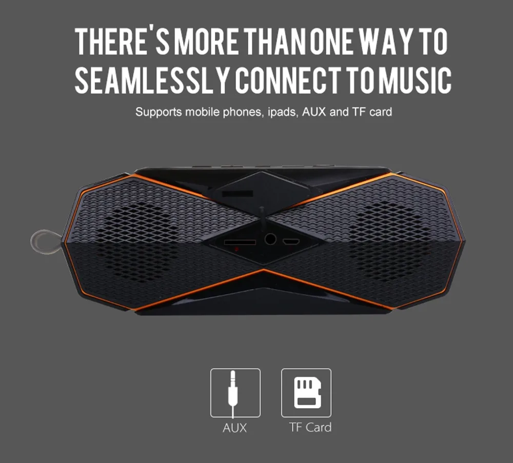Открытый беспроводной Bluetooth динамик супер бас стерео беспроводной динамик s поддержка IP7 водостойкий репеллент функция