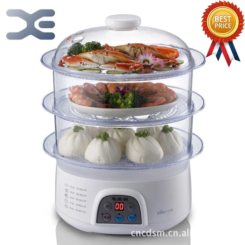 Пароварка Электрический еда булочка теплее кухонные приборы на пару|electric steamer|bun