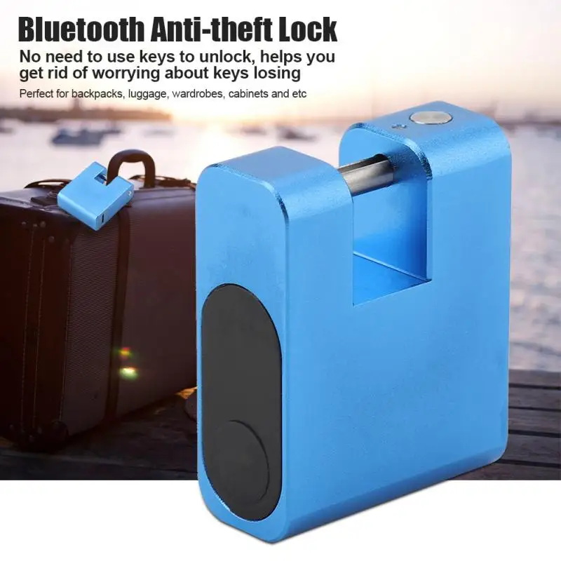 Беспроводной смарт замок с Bluetooth без ключа защитой от кражи управлением через