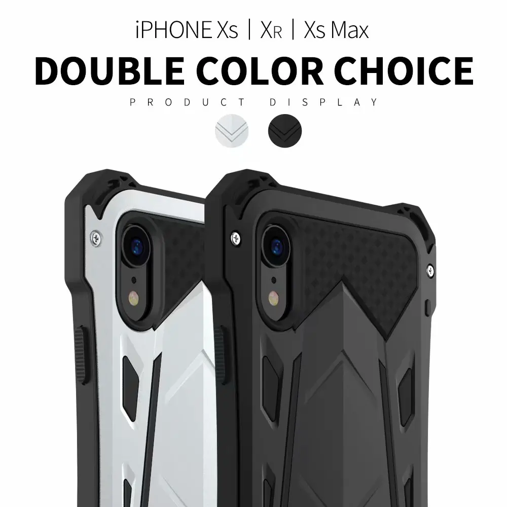 Армированный чехол с полной защитой 360 для нового iPhone XS X 5 8 XR 6 1 Max 7 Plus