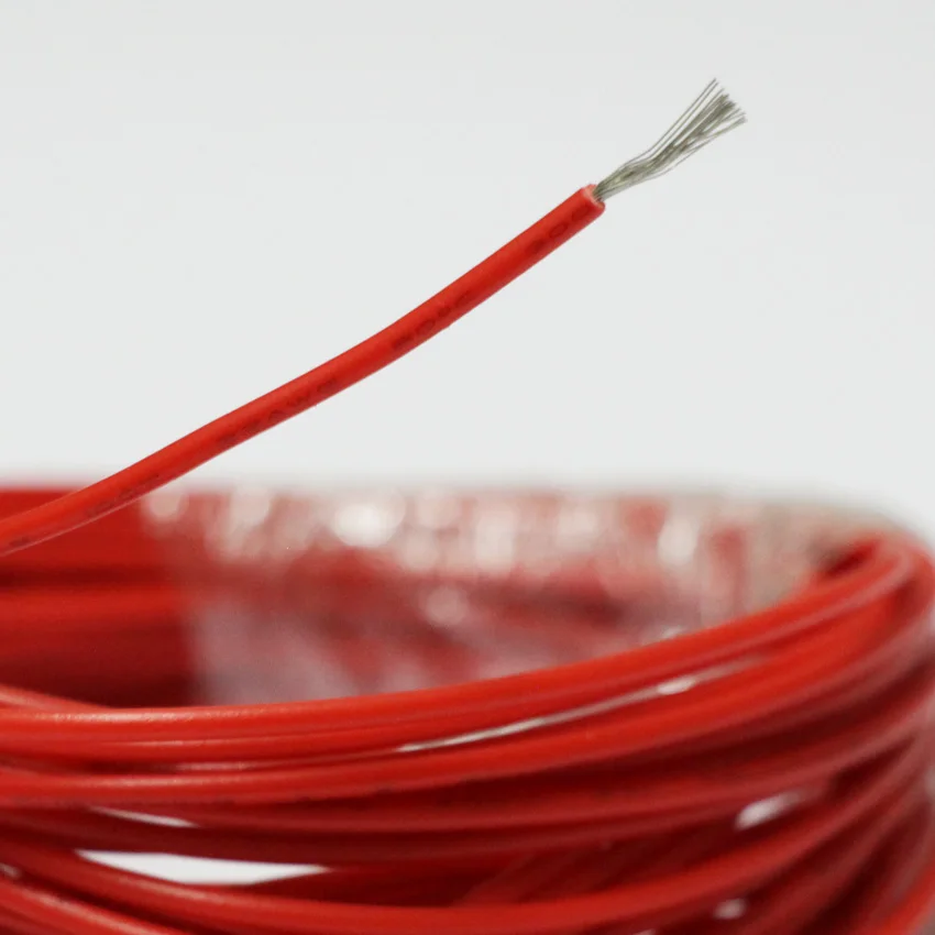 2 м Луженая Медь 22AWG белый кабель UL1007 ПВХ изолированный провод электрический