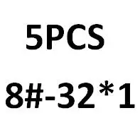5PCS-8#-32*1/4,5/16-1-1/2 ISO7380 10,9 US-Сделано с круглой головкой Кепки Винты/UNC полукруглой потайной головкой и болты - Цвет: Серый