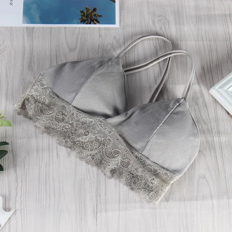 Кружевной бюстгальтер Для женщин пуш ап сексуальное женское белье Беспроводной