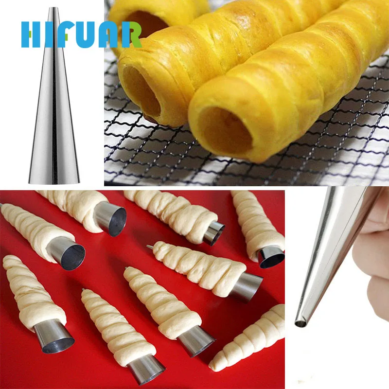 Форма для торта из нержавеющей стали Hifuar DIY Роговая трубка антипригарные