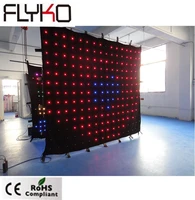 p18 23 good quality wholesale price top selling video led display curtain for wedding party