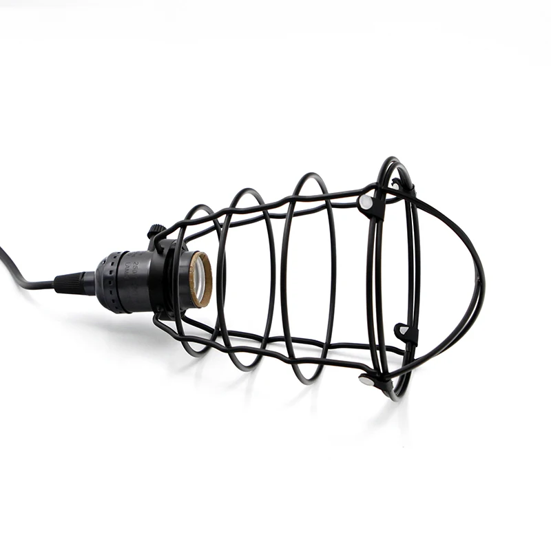 Vintage Pendant Lights E27 Nordic Black Iron Retro Industrial Lamp Restaurant Bar Dining Hanging Light Fixtures Lighting | Лампы и