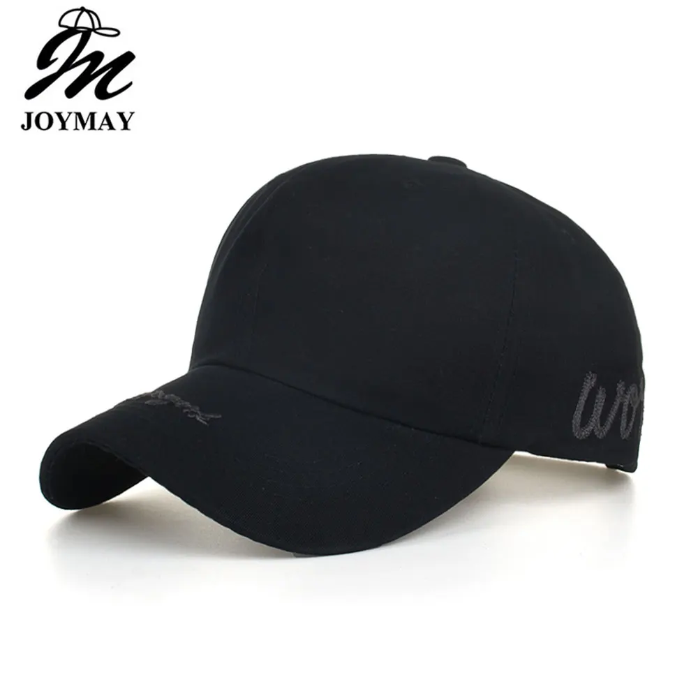 Joymay Новое поступление Весенняя модная повседневная хлопковая бейсболка с вышивкой для работы унисекс Спортивная уличная бейсболка B589