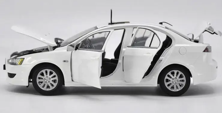 Оригинальная высокая имитация mitsubishi lancer-ex модель, 1: 18 сплав коллекция автомобиля игрушки, 6 открыть дверная игрушка автомобиль