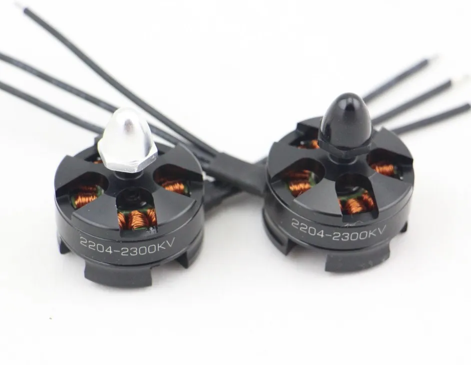 

2PCS MT2204 2300KV CW CCW Brushless Motor for Multi copter FPV 250mm QAV250 Quadcopter