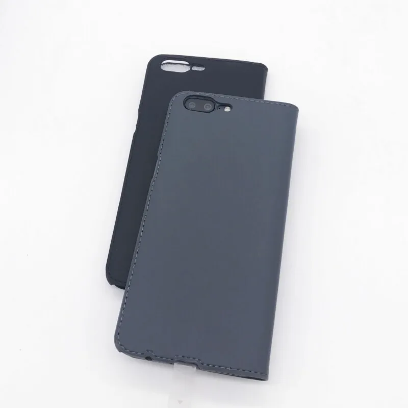 Умный кожаный флип чехол для OnePlus Five телефона с функцией сна/пробуждения One Plus 5