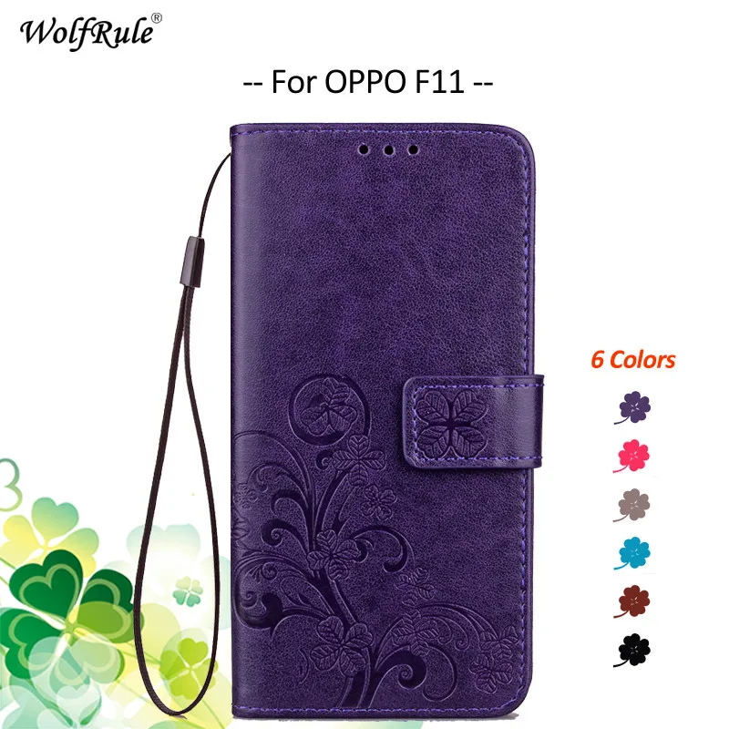 

Чехол для OPPO F11 Чехол Флип PU держатель для карт кошелек Чехол защитный бампер для телефона чехол для OPPO F11 чехол Funda 6,53''
