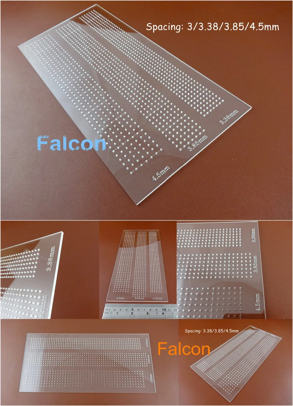 7 шт. трафареты для кожевенного ремесла | Дом и сад