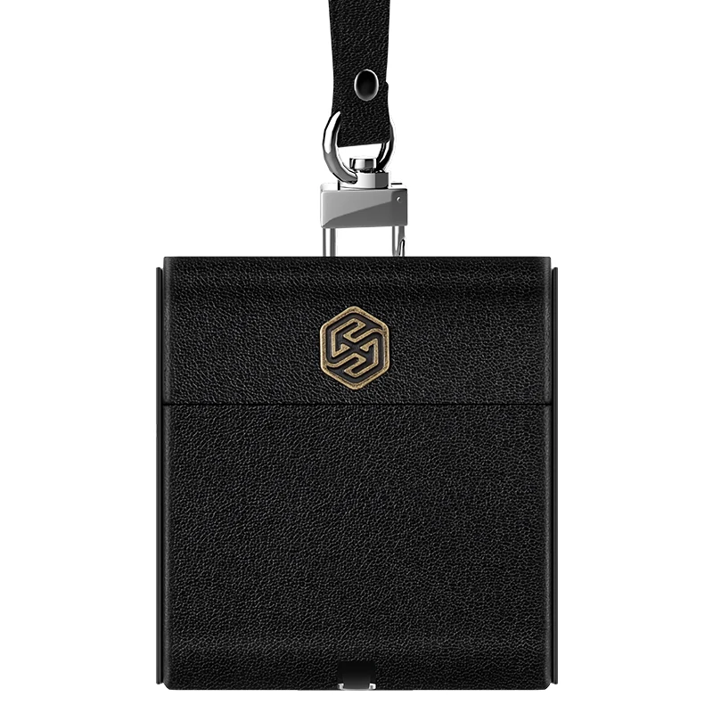 Кожаный чехол сумка для беспроводных наушников QI с Bluetooth защитный AirPods приемник