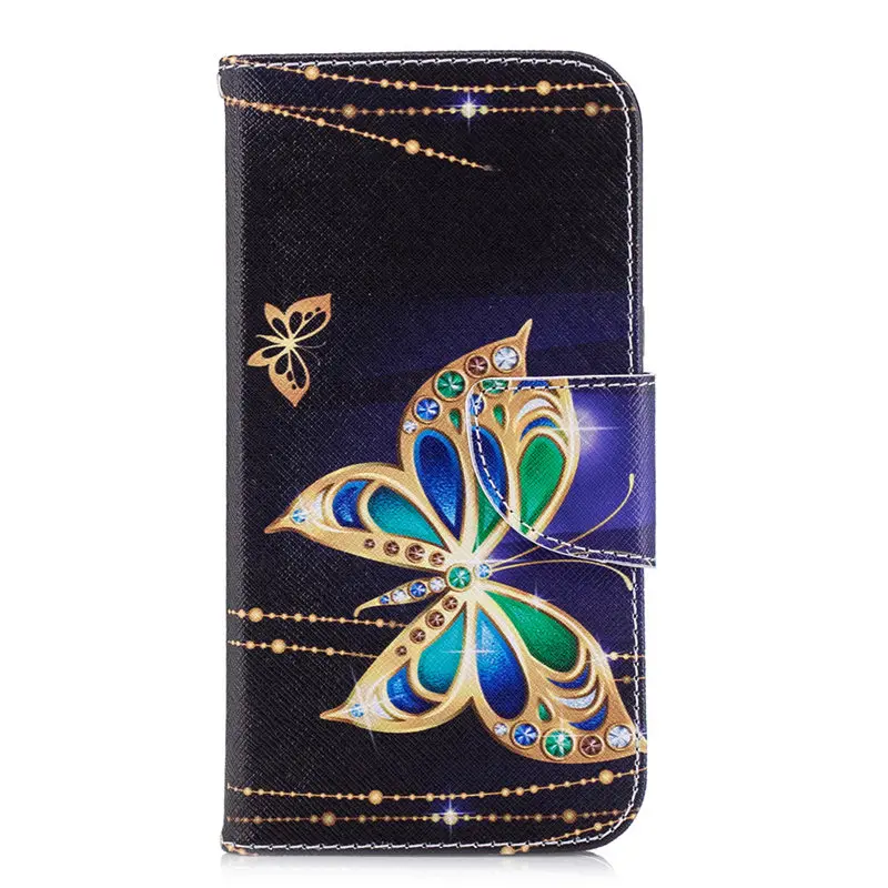 Big Butterflies Чехол для телефона чехол для samsung Galaxy A3 A5 j3 j5 j7 S8 S9 S10 плюс S10E Note 9 8 Ретро чехол s Чехол-кошелек кожаный чехол D07Z - Цвет: Big Butterflies
