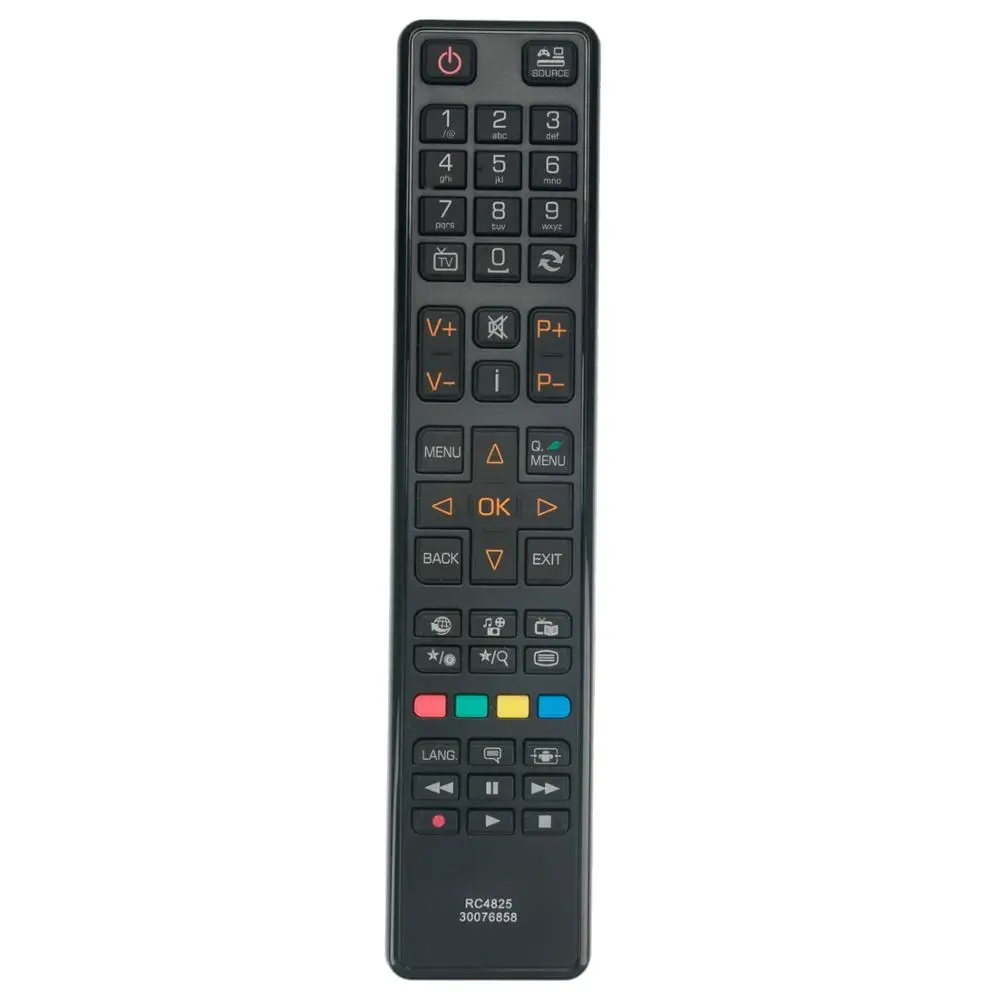 Новый RC4825 30076858 заменен пульт дистанционного управления подходит для ТВ Telefunken VESTEL