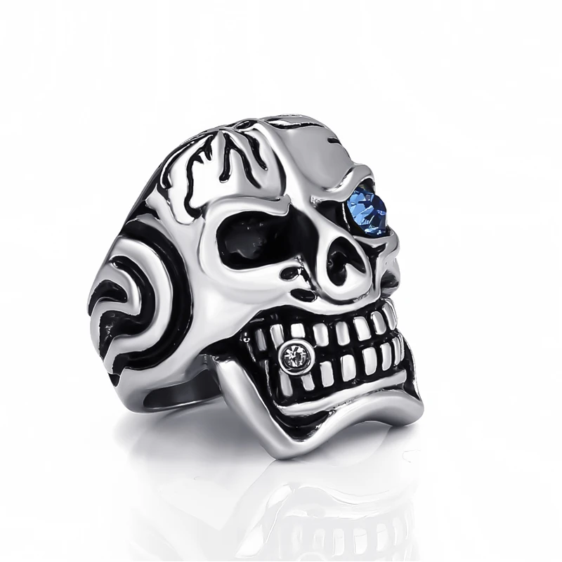 Серебряные украшения для мужчин мальчиков Золотое кольцо из нержавеющей стали