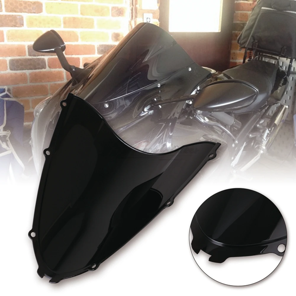 Мотоциклетное ветровое стекло дымчатое лобовое для черный Kawasaki Ninja ZX14R ZX-14R ZZR1400 ZZR