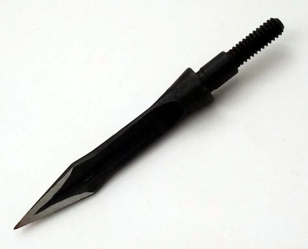 GPP 12PK стальной винт для стрельбы из лука Broadheads 3 Длинные края 125 зернистые