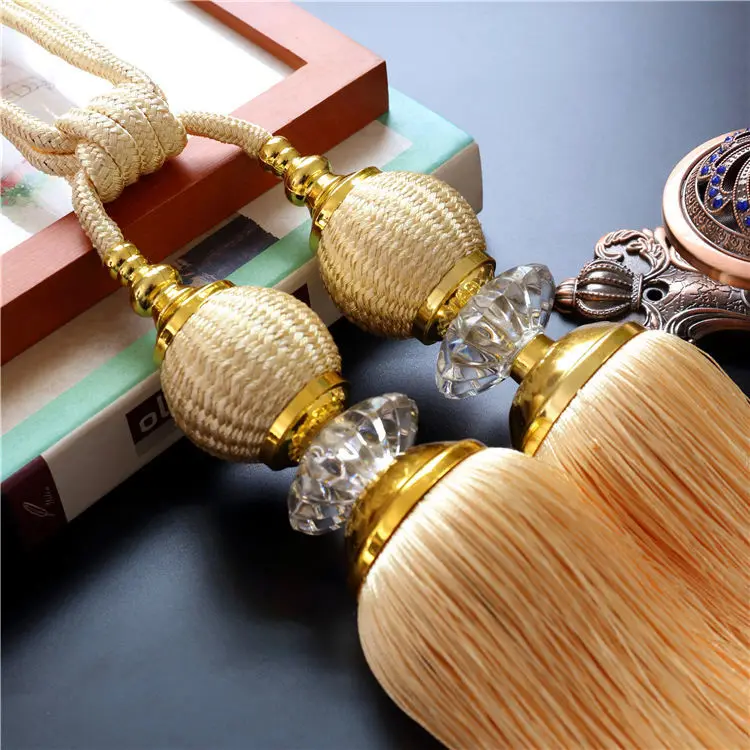 Разные цвета на выбор 82 см Декоративные занавески кисточки высокое качество Tieback