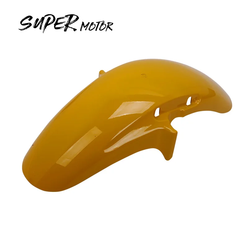 yellow Переднее крыло мотоцикла брызговик для HONDA CB400 VTEC400 1999-2011 аксессуары - Цвет: yellow