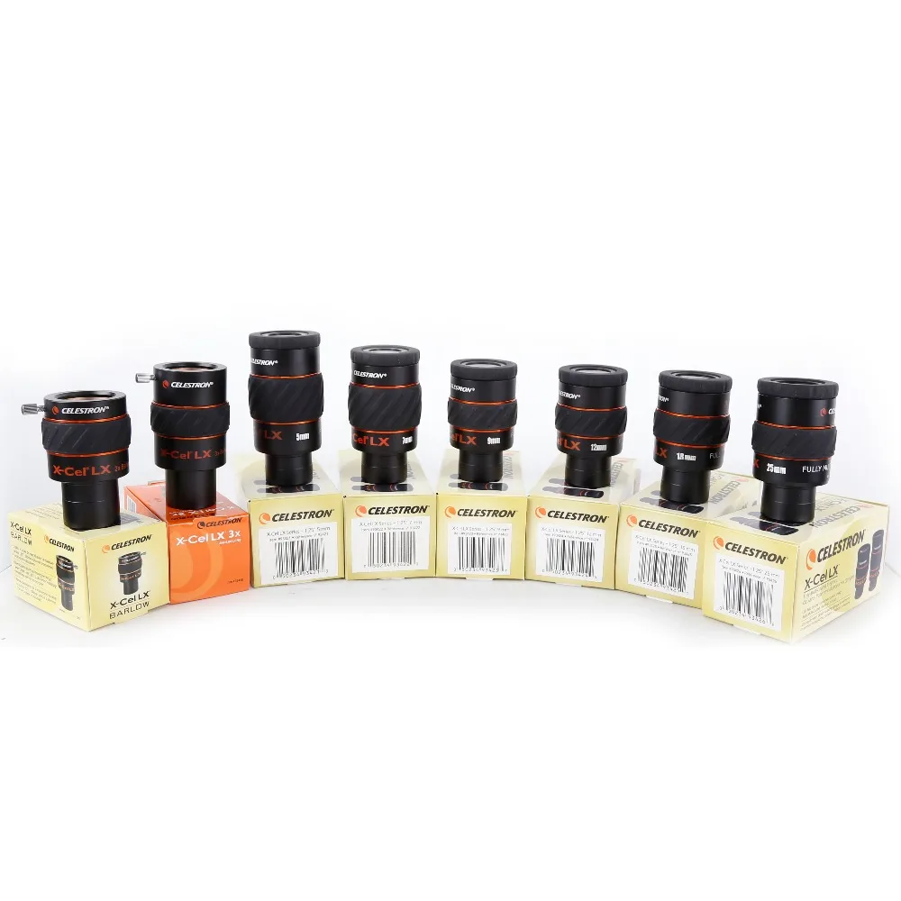 Окуляр CELESTRON X-CEL LX 7 мм, полностью многослойная Система объектива, окуляр, цена одна штука, не Монокуляр