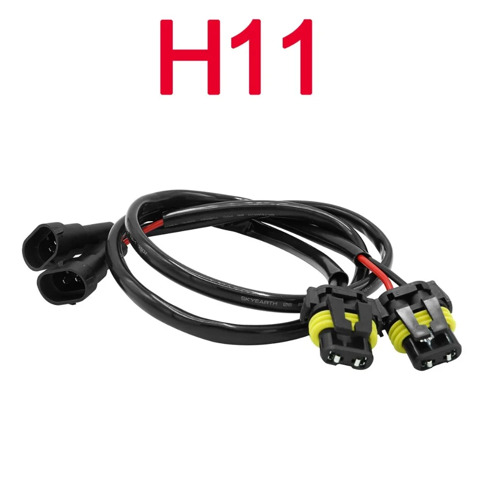 Керамический разъем H1 H4 H7 H4 H8 H9 H11 H13 9005 HB3 9006 HB4 9007 розетка проводка расширения Жгут адаптер гнезд провода