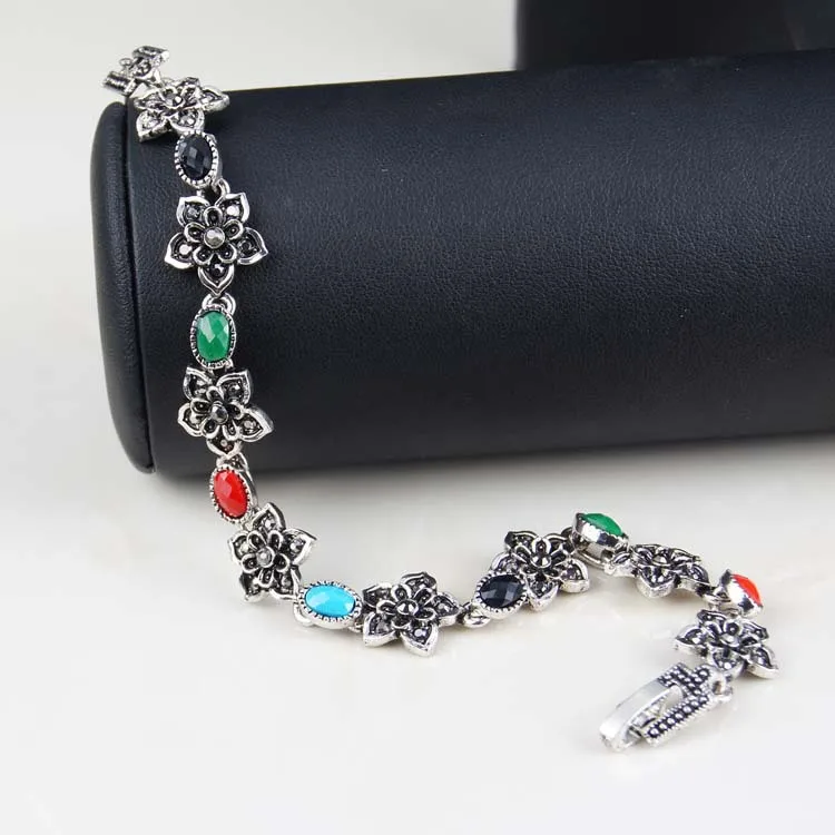 2015 классические цветы в китайском стиле из тибетского серебряного сплава фляжка