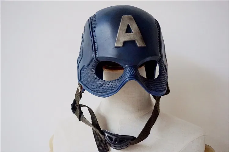 Высокое качество Мстители Капитан Америка 3 Civil War Косплей Шлем супергерой Капитан ПВХ косплей маски для Хэллоуина маска головные уборы