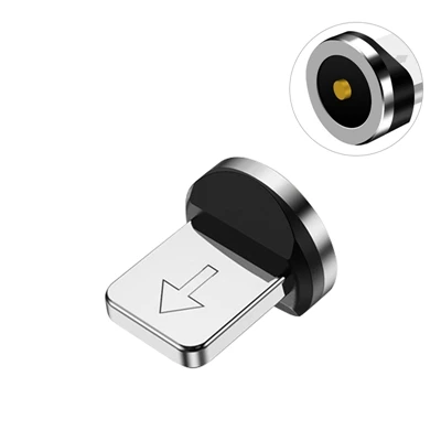 For IOS Plug GREENPORT 1-й Магнитный штекер для iphone type C Micro usb кабель для зарядки мобильного телефона для samsung galaxy note 9 Магнитный штекер - Цвет: For IOS Plug