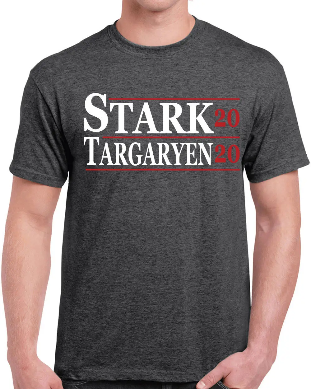525 Stark Targaryen mens T-shirt 2020 election funny game dragon thrones sigil Free shipping Tops t shirt Fashion Classic | Мужская