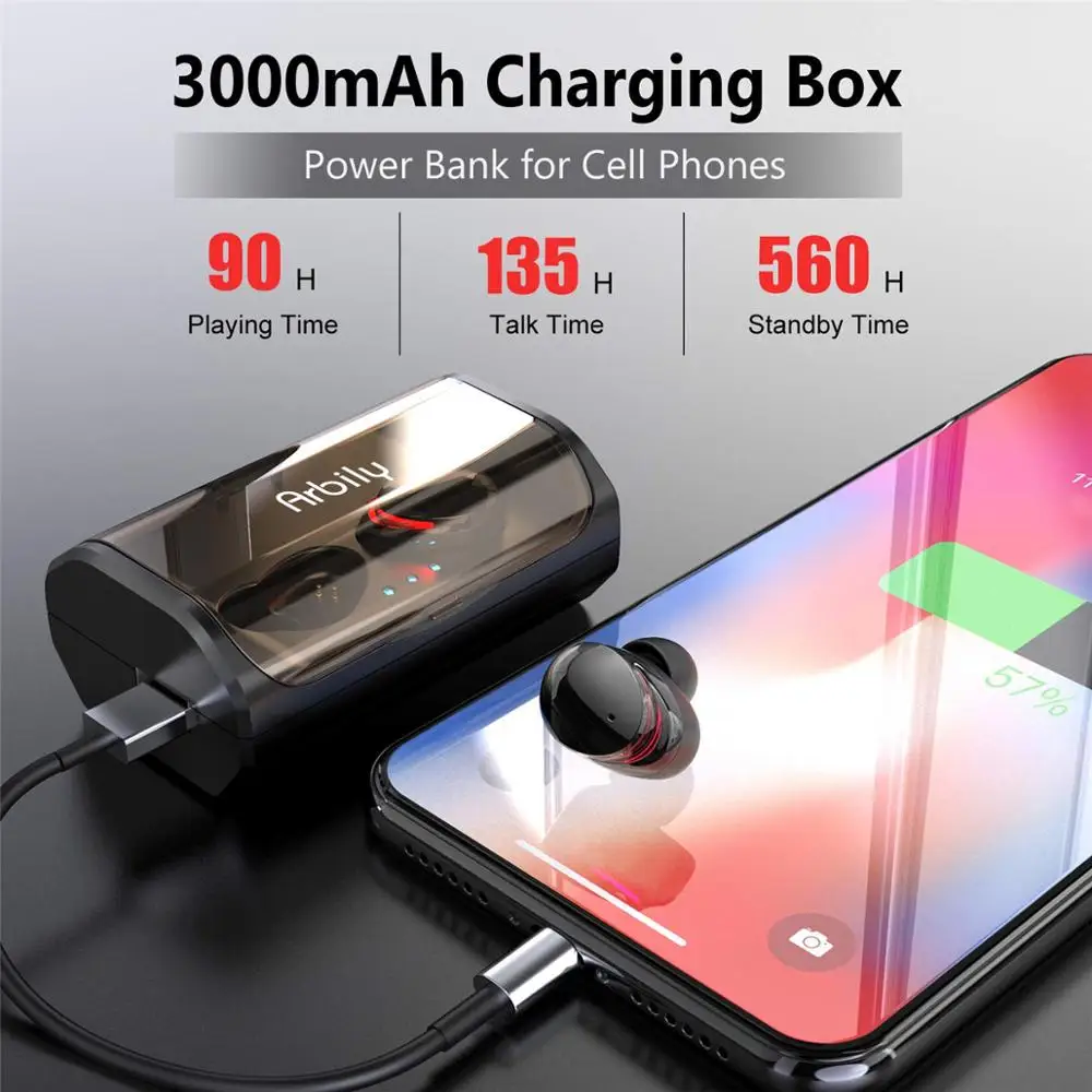 TWS T8 Bluetooth наушники настоящие беспроводные вкладыши бас стерео IPX6