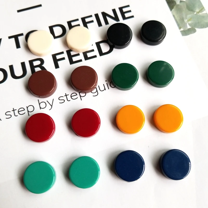 Непористые круглые пластыри Modilan в стиле ретро самодельные серьги ручной работы