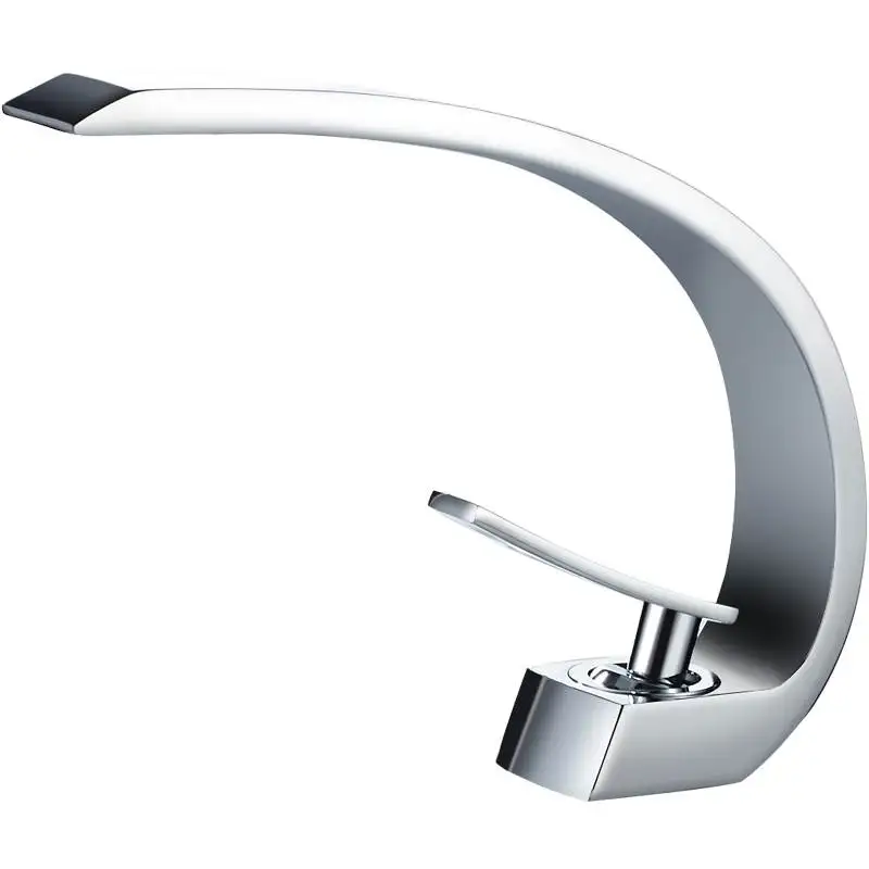 Uythner хромированные смесители для раковины кран ванной комнаты с одной ручкой