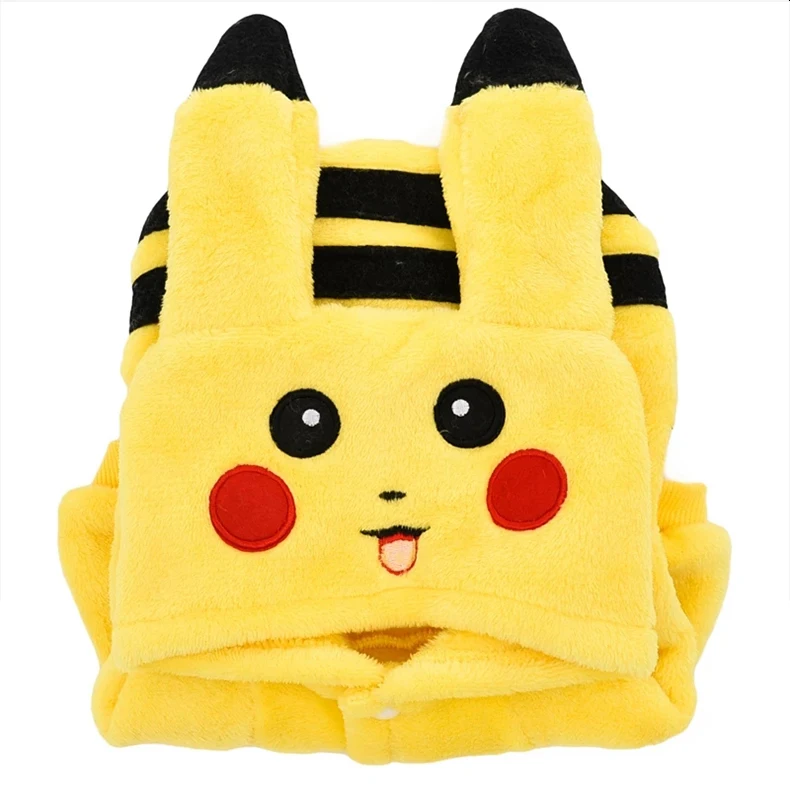 SUPREPET Костюм Кошки Cute Pet Одежда Пикачу Косплей Одежда Осень Зима Одежда для Кошек Главная Пижама Щенок Толстовка С Капюшоном Собака Пальто