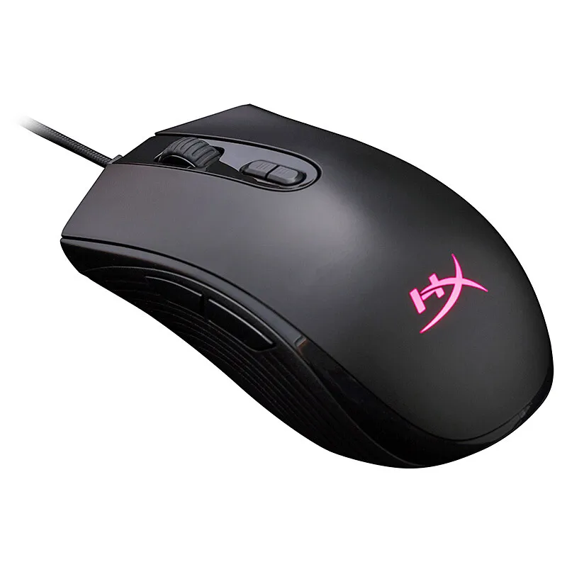 Игровая мышь Kingston HyperX RGB Lighting проводная 16000 DPI с высочайшим чипом Pixart 3389 3327