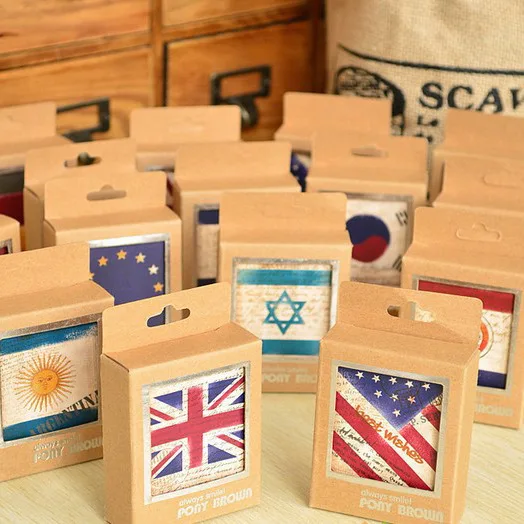 40 шт/ПАК творческий мир живописные открытки фон ломо карты для фото подарок