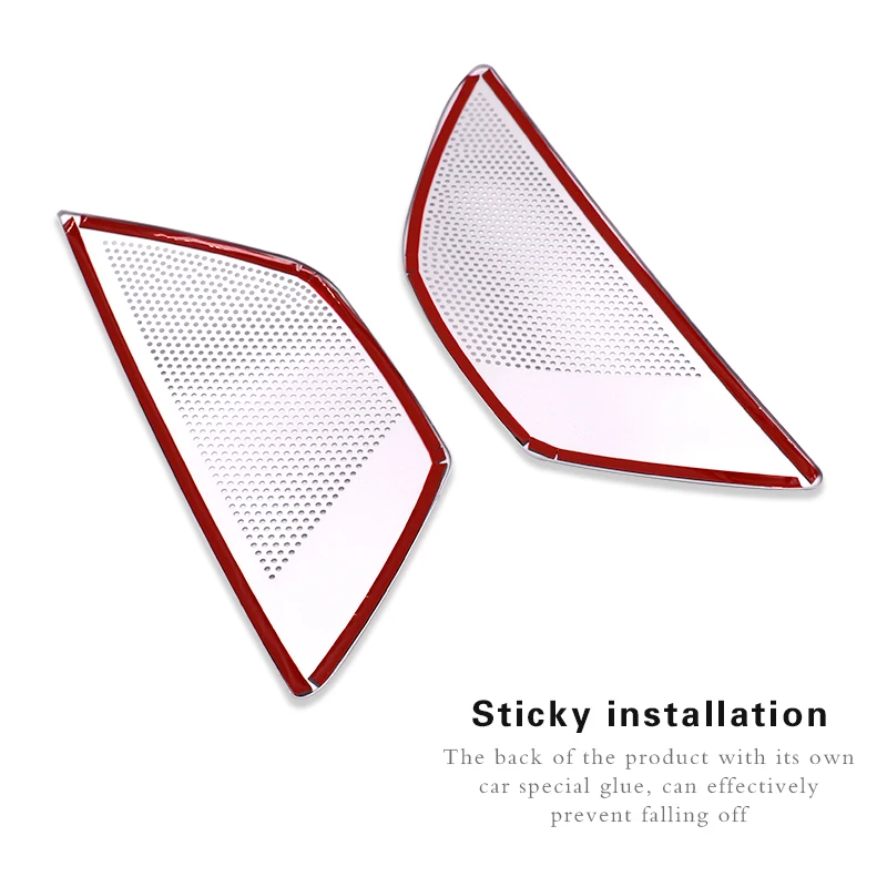 Автомобильная стереоколонка 2 шт. алюминиевый сплав для BMW 5 серии F10 F11 наклейка на