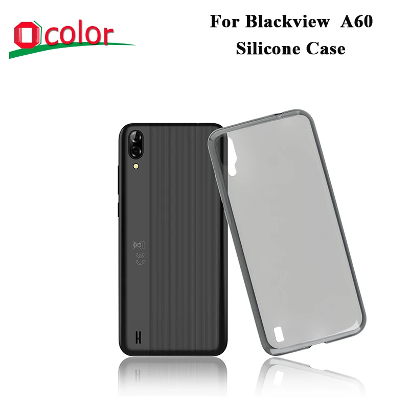 Силиконовый чехол ocolor для Blackview A60 защитный мягкий чехол-накладка из ТПУ