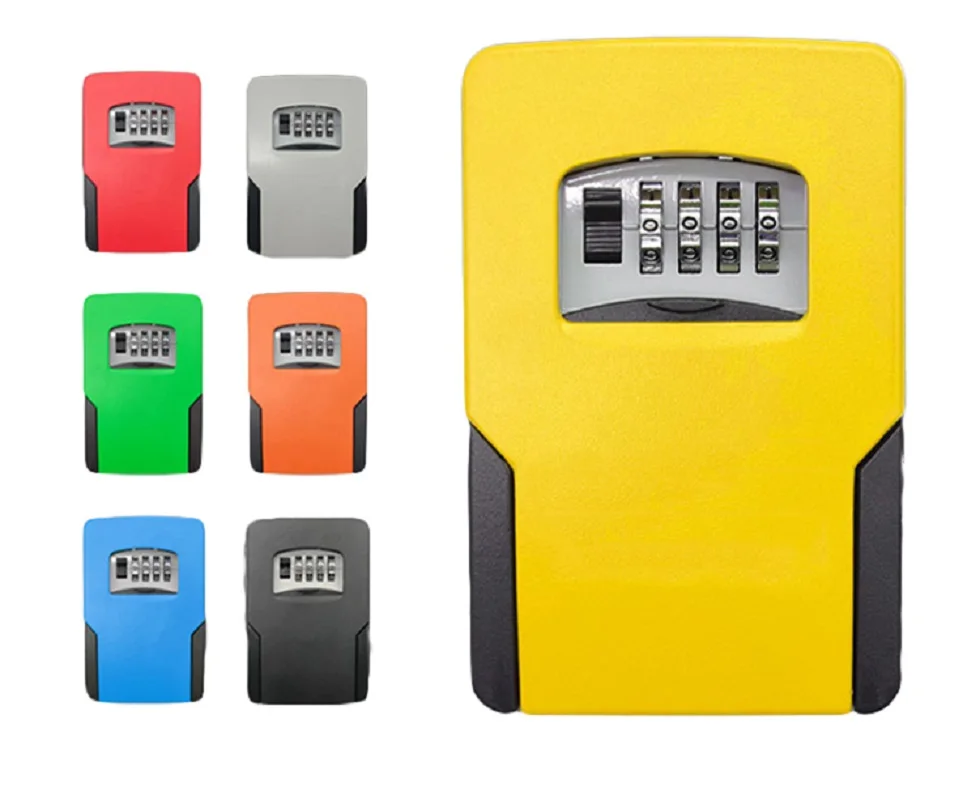 Замок для ключей большого размера домашний замок хранения с 4 цифрами