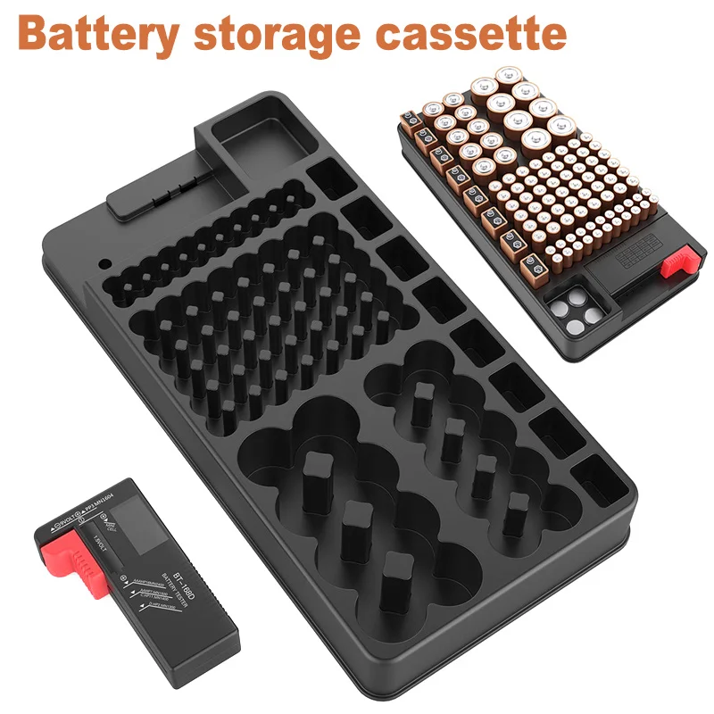 Органайзер для аккумуляторов коробка хранения может содержать батареи с Съемный
