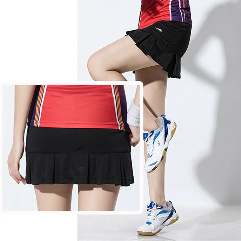 Новые мужские шорты skort Женская мини-юбка Женская теннисная юбка леггинсы для бега и тенниса шорты wo мужские черные белые 2XS-4XL