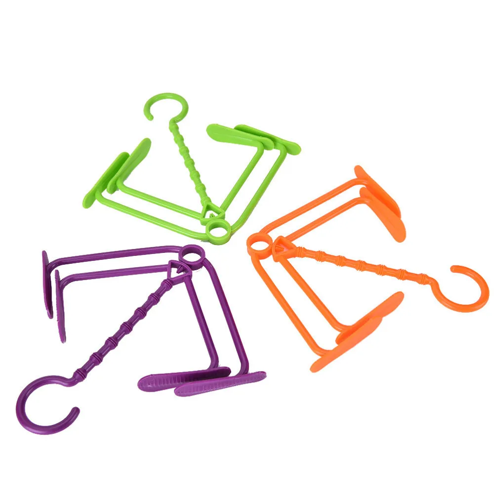 Вешалки для одежды вешалки пятки Холщовый держатель кроссовок спортивной